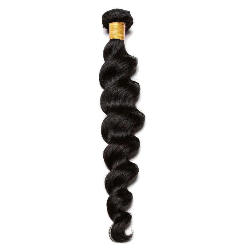 100% Virgin Remy Hair Bundles Natural Loose Wave