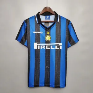 1997 - 1998 Inter Milan Home  - Retro Jersey