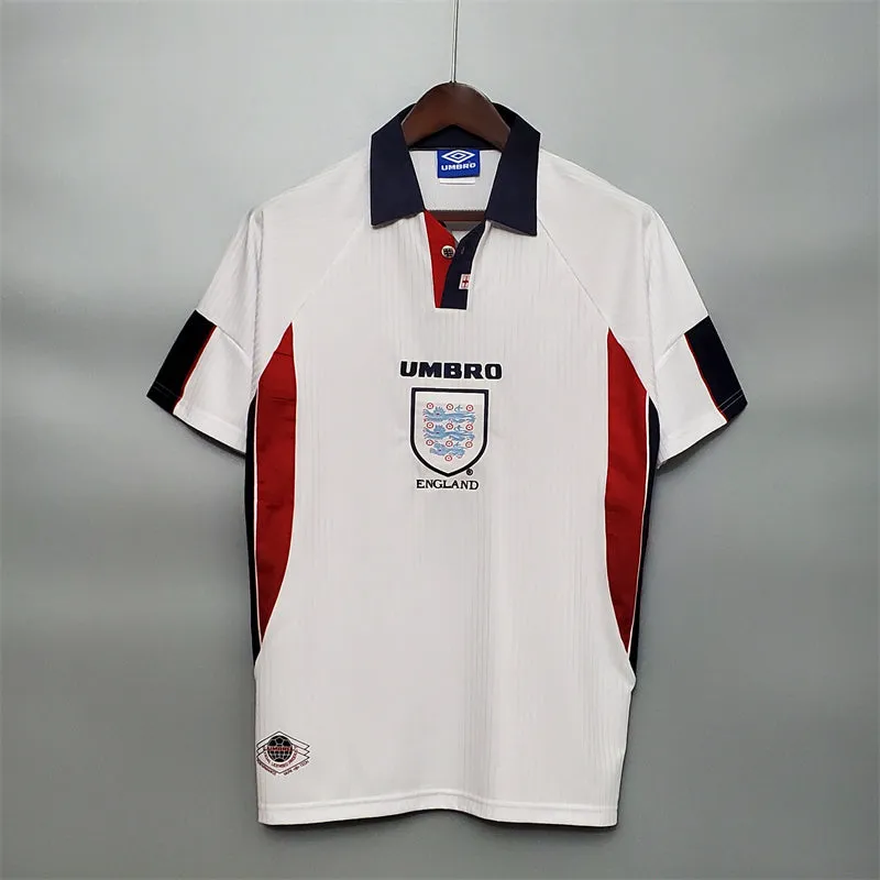 1998 England Home - Southgate 6 - Retro Jersey