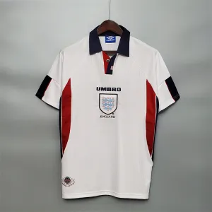 1998 England Home - Southgate 6 - Retro Jersey