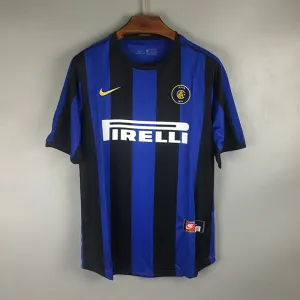 1999 - 2000 Inter Milan Home - VIERI 32 Print - Retro Jersey