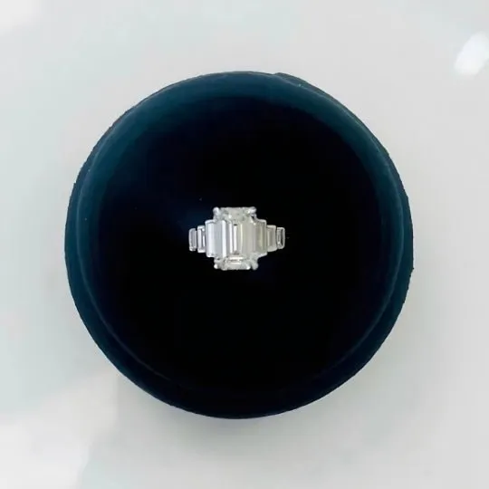 2 Carat Emerald Cut Diamond - G VS2 - 2.01ct - 171281
