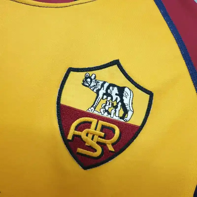 2001 - 2002 Roma Home - Retro Jersey