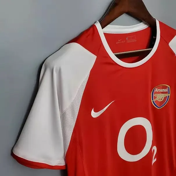 2002 - 2004 Arsenal Home - HENRY 14 PRINT - Retro Jersey