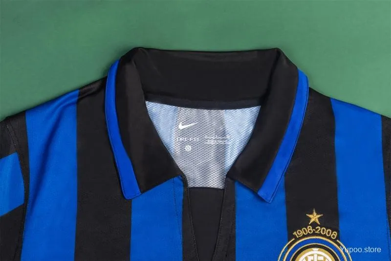 2007 - 2008 Inter Milan Home  - Retro Jersey