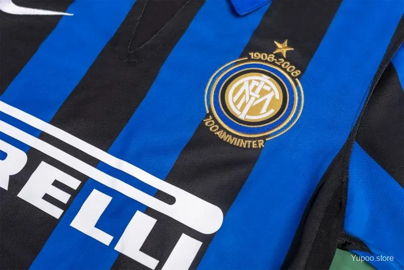2007 - 2008 Inter Milan Home  - Retro Jersey