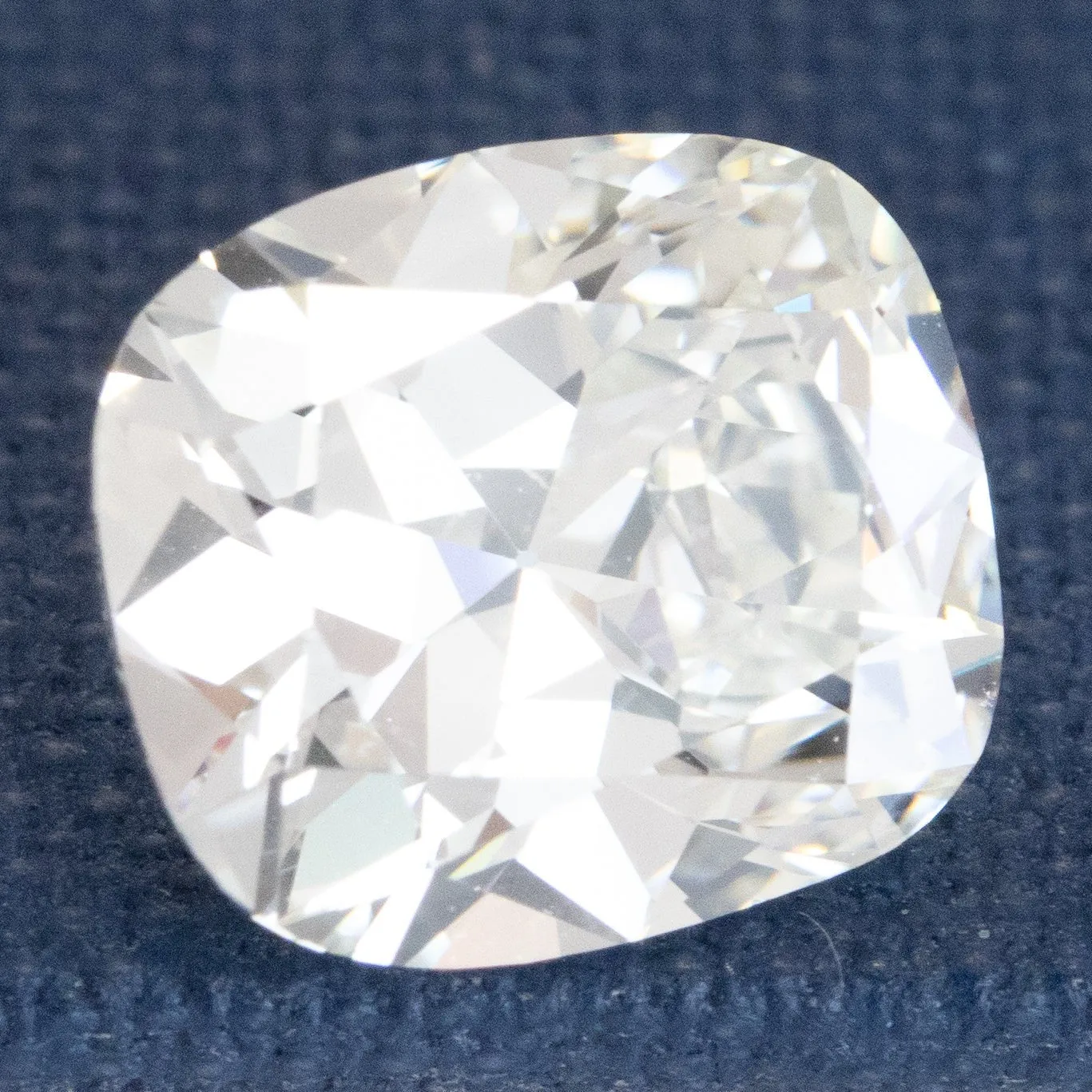 2.08ct Elongated Old Mine Cut Diamond GIA J VS2