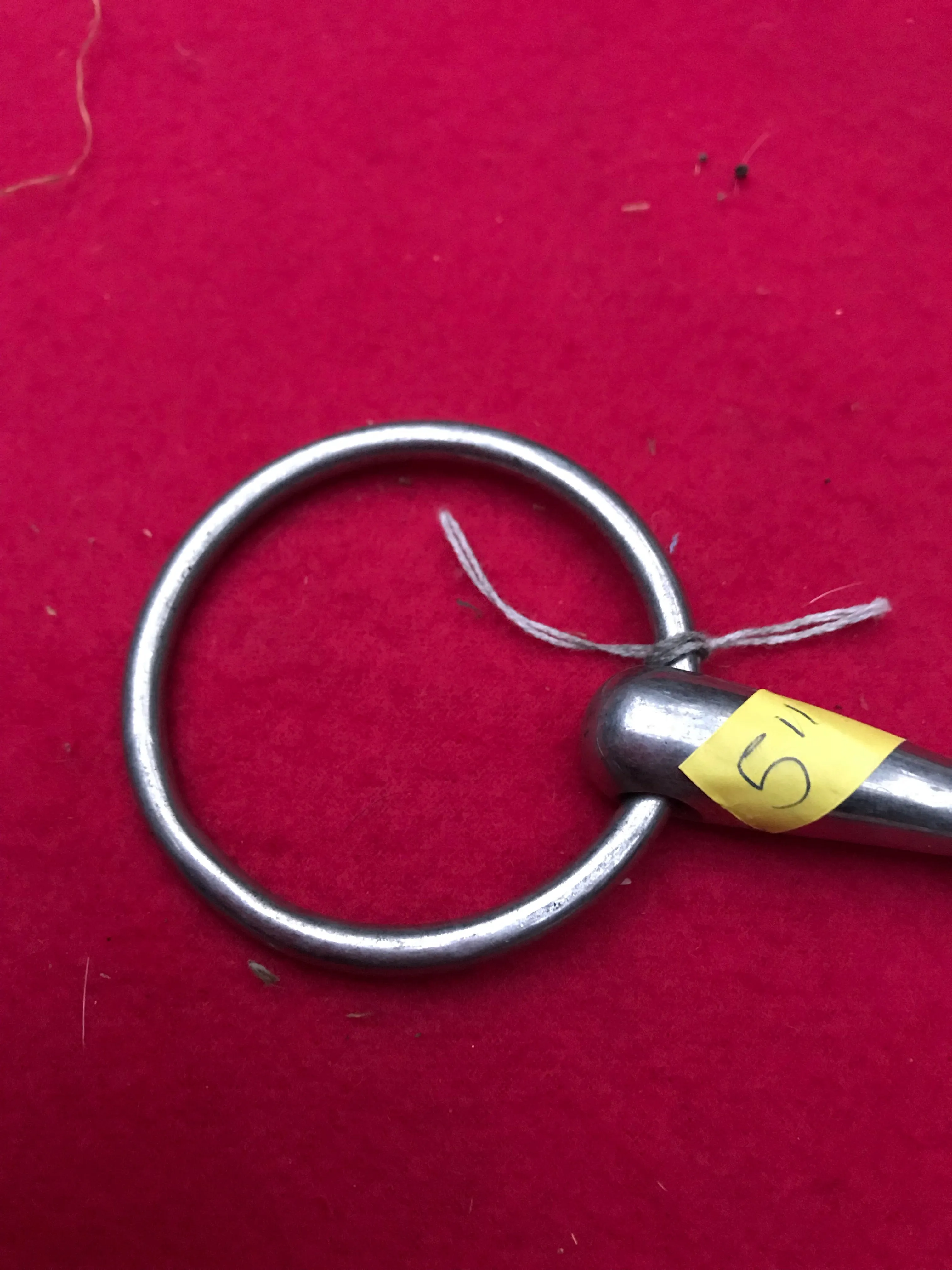 5” loose ring  snaffle