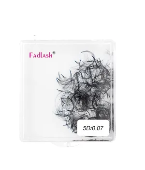 5D Handmade Loose Promade Fans Lashes -500 Fans