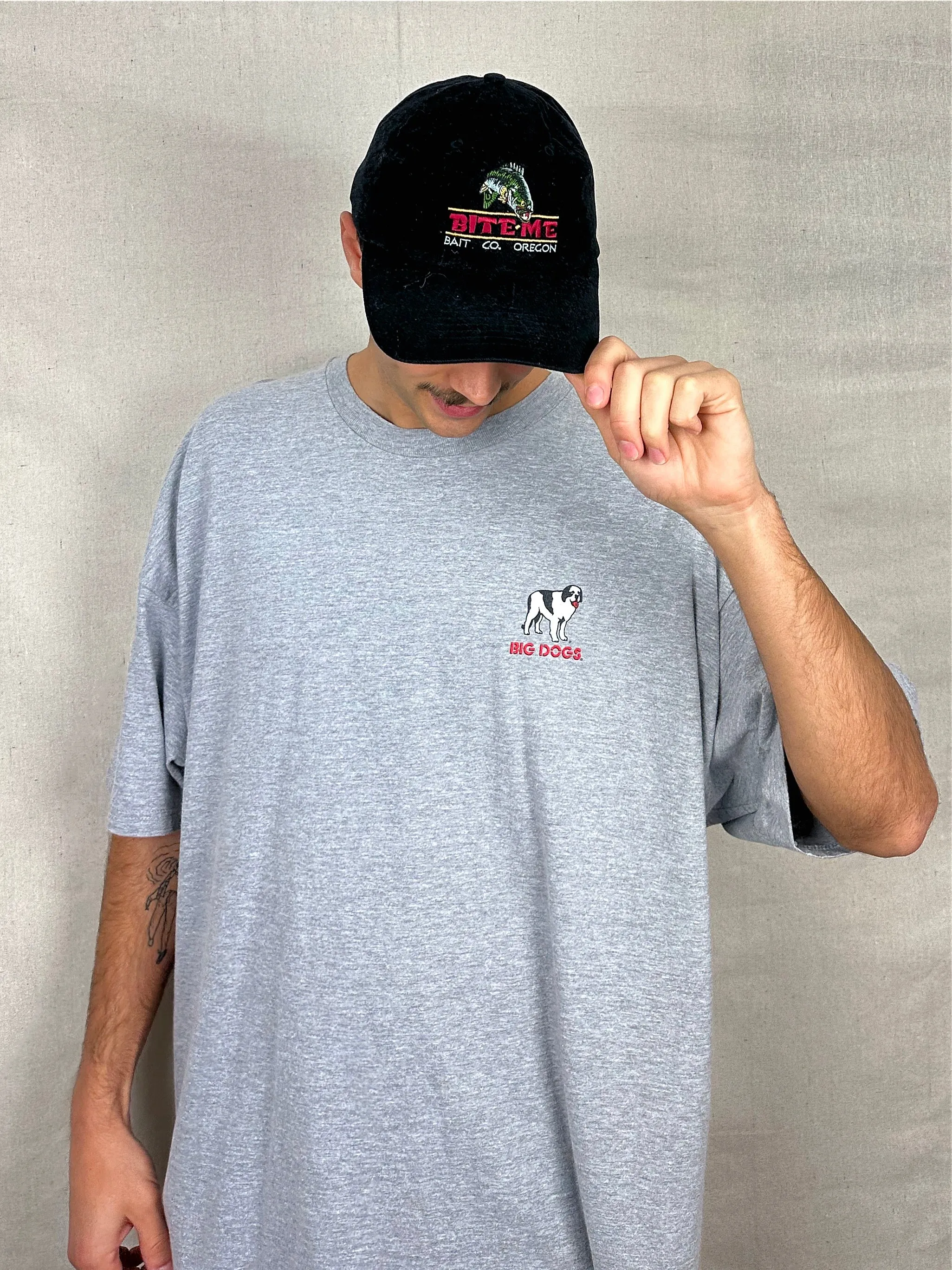 90's Big Dogs 'My Wife Complains...' Vintage T-Shirt Size 2-3XL