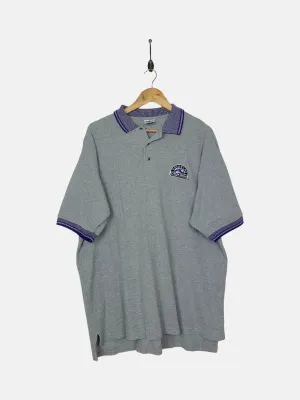 90's Colorado Rockies MLB Embroidered Vintage Polo Size XL