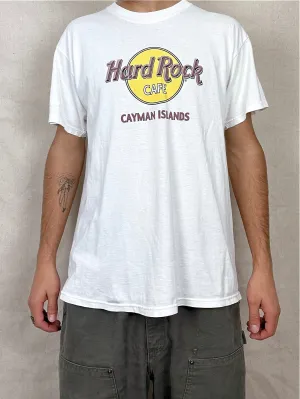 90's Hard Rock Cafe Cayman Islands Vintage T-Shirt Size M