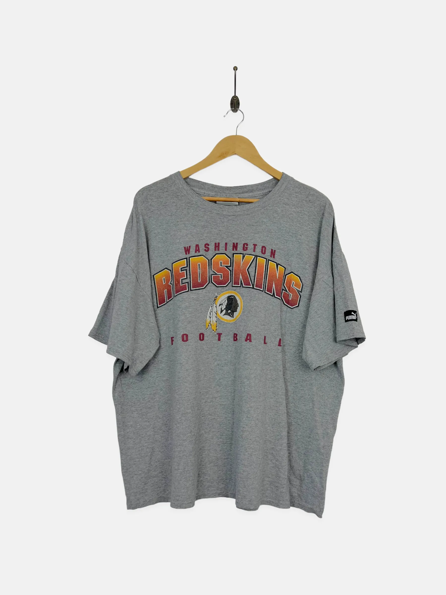 90's Washington Redskins Puma NFL Vintage T-Shirt Size XL