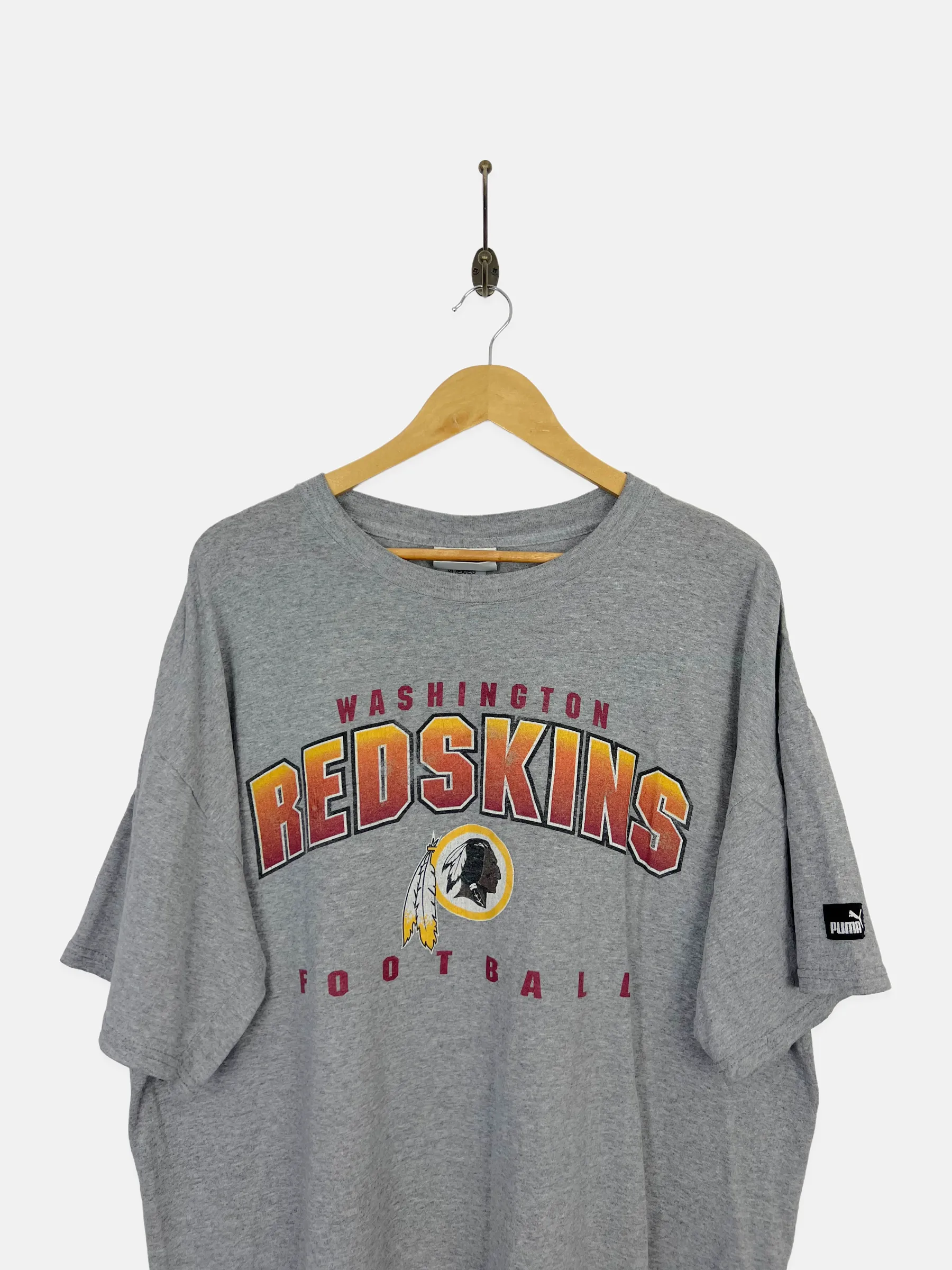 90's Washington Redskins Puma NFL Vintage T-Shirt Size XL