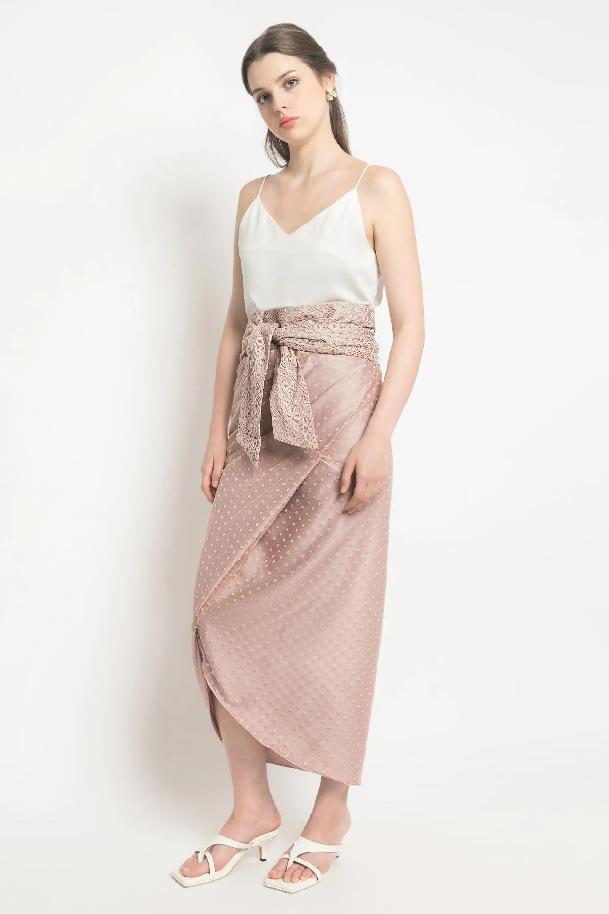 Agnes Skirt in Blush