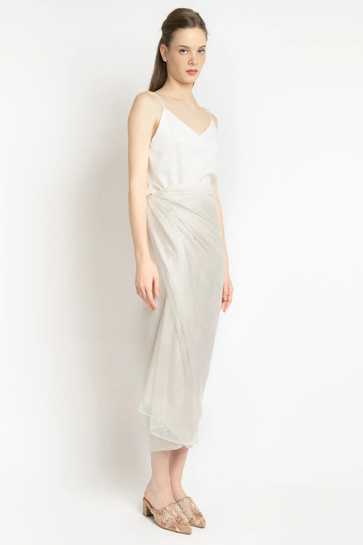 Alisya Skirt in Ivory