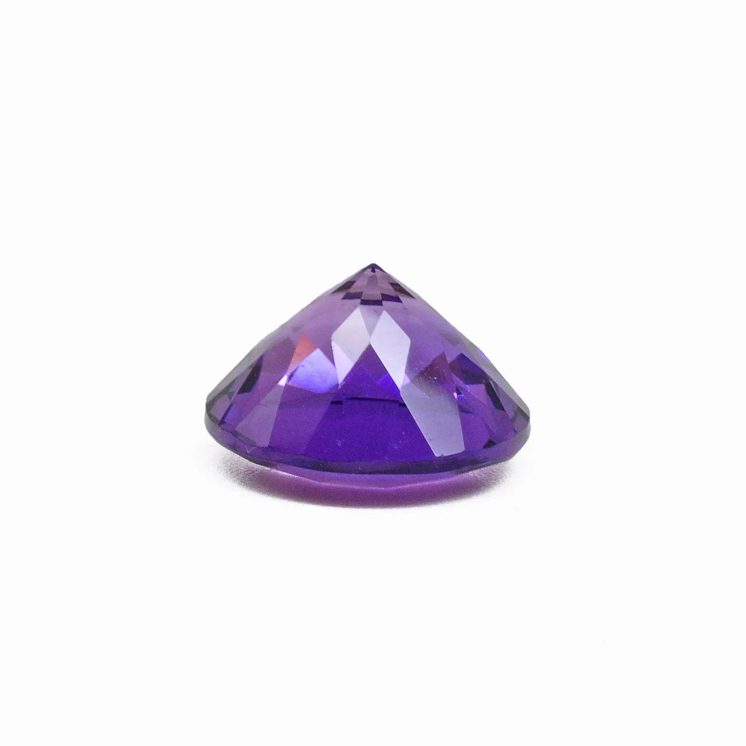 Amethyst 15.0 mm 10.5 carats Natural Crystal Faceted Gemstone