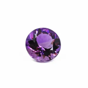 Amethyst 15.0 mm 10.5 carats Natural Crystal Faceted Gemstone