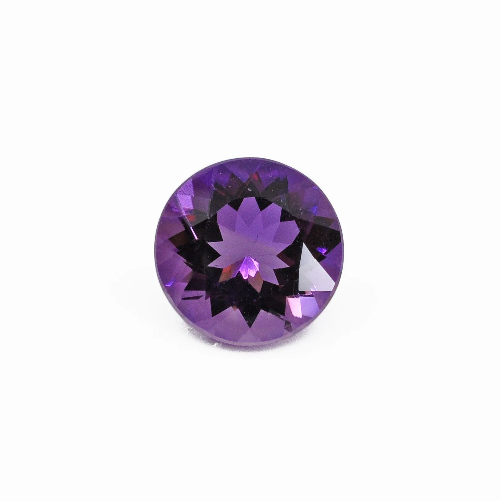 Amethyst 15.0 mm 10.5 carats Natural Crystal Faceted Gemstone