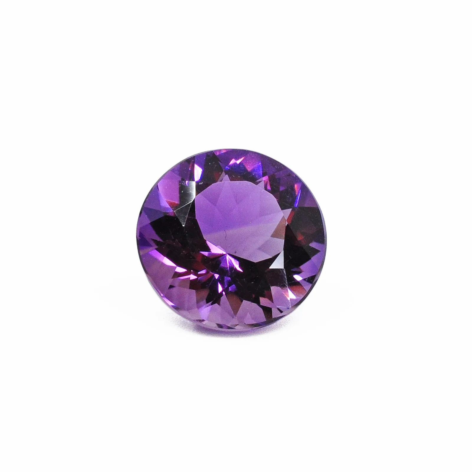 Amethyst 15.0 mm 10.5 carats Natural Crystal Faceted Gemstone