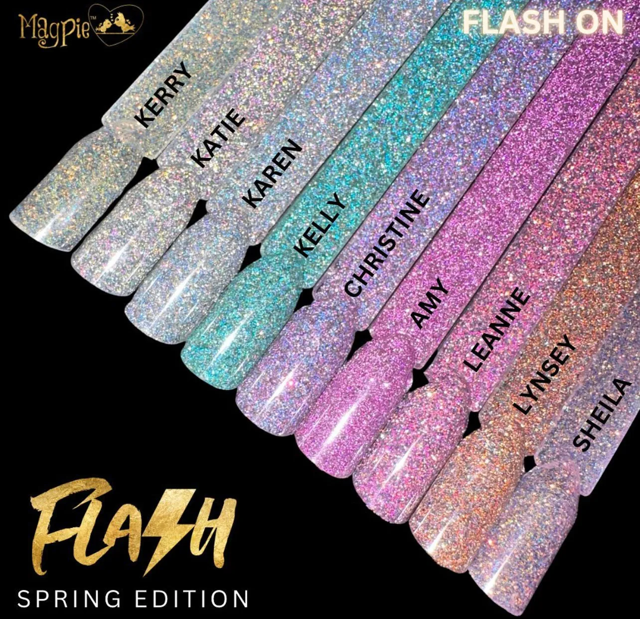 Amy Flash Glitter