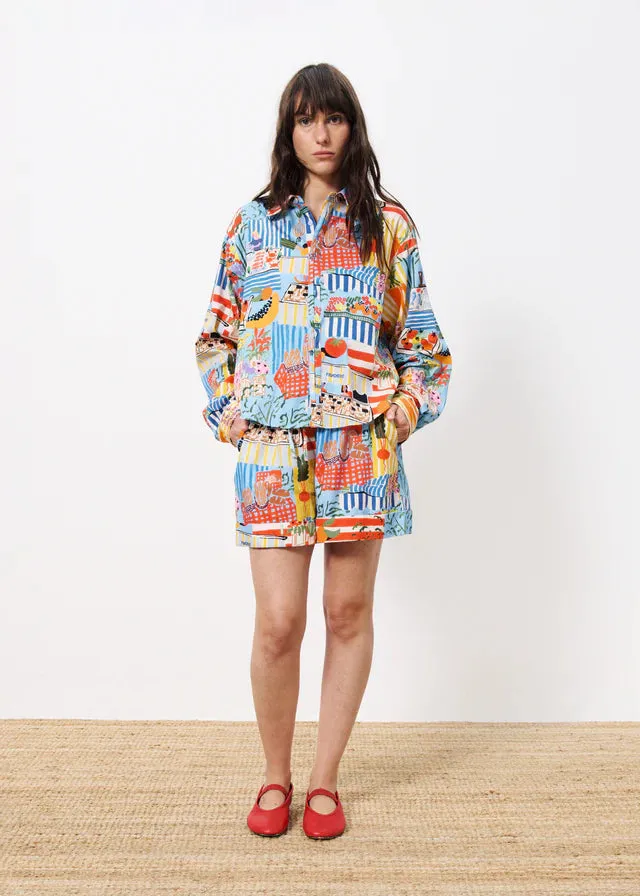 Annea Shorts - Market Blue