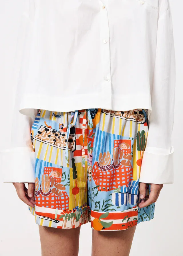Annea Shorts - Market Blue