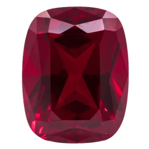 Antique Cushion FAB Lab-Grown Ruby Gems
