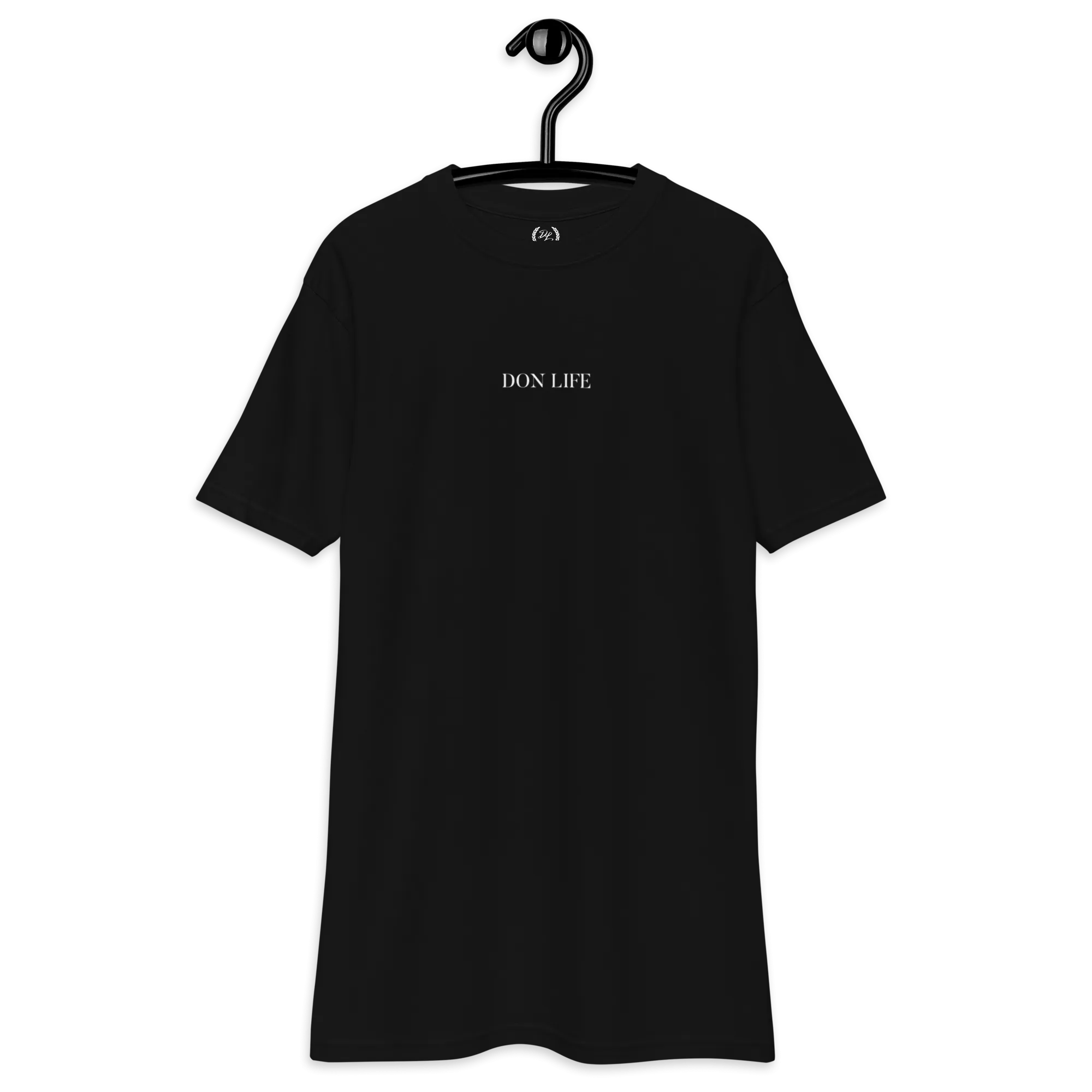 ARETE MEN'S OVERSIZED TEE - BLACK