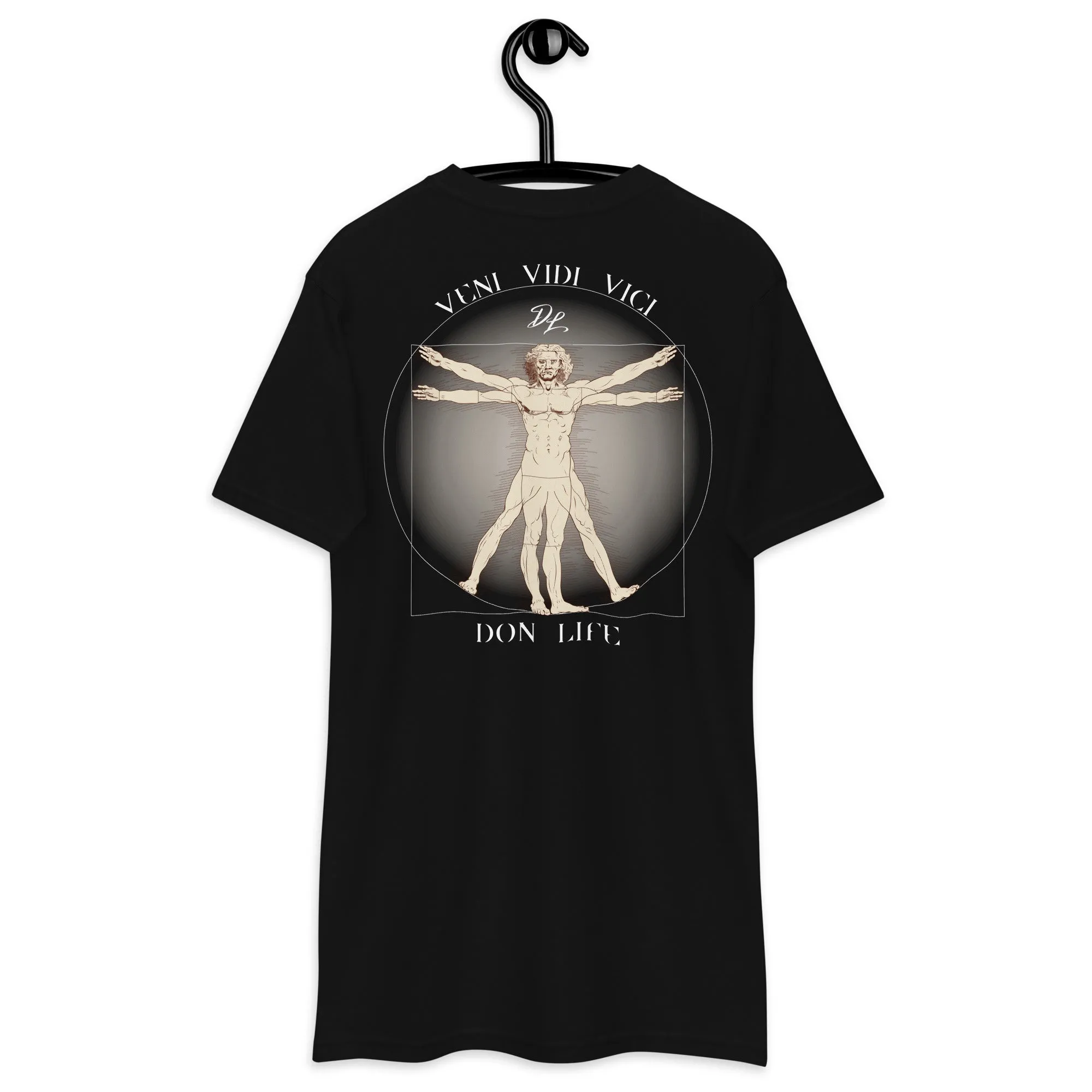 ARETE MEN'S OVERSIZED TEE - BLACK