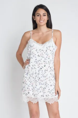 ASHLEY IVORY FLOWER & LACE DRESS