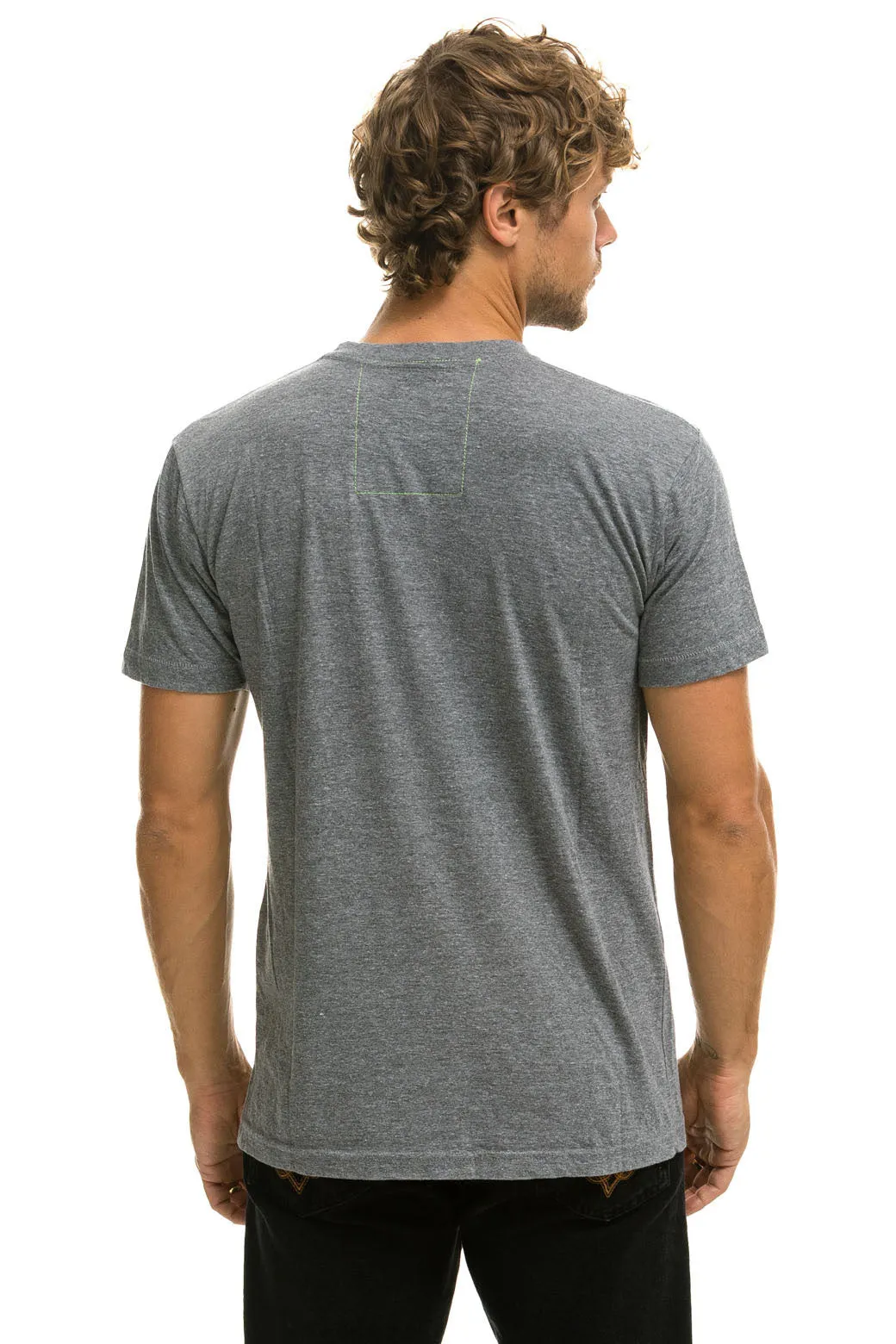 AVIATOR NATION VAIL TEE - HEATHER