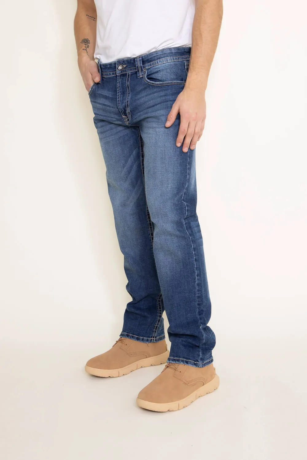 Axel Jeans James Classic Straight Jeans for Men | AXMB0044-STRAIGHT