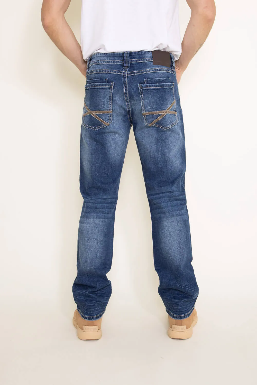 Axel Jeans James Classic Straight Jeans for Men | AXMB0044-STRAIGHT