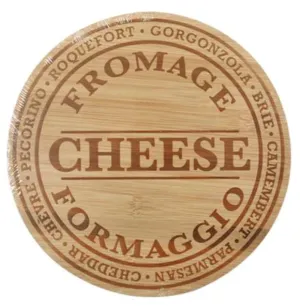 BAMBOO CHEESE BOARD