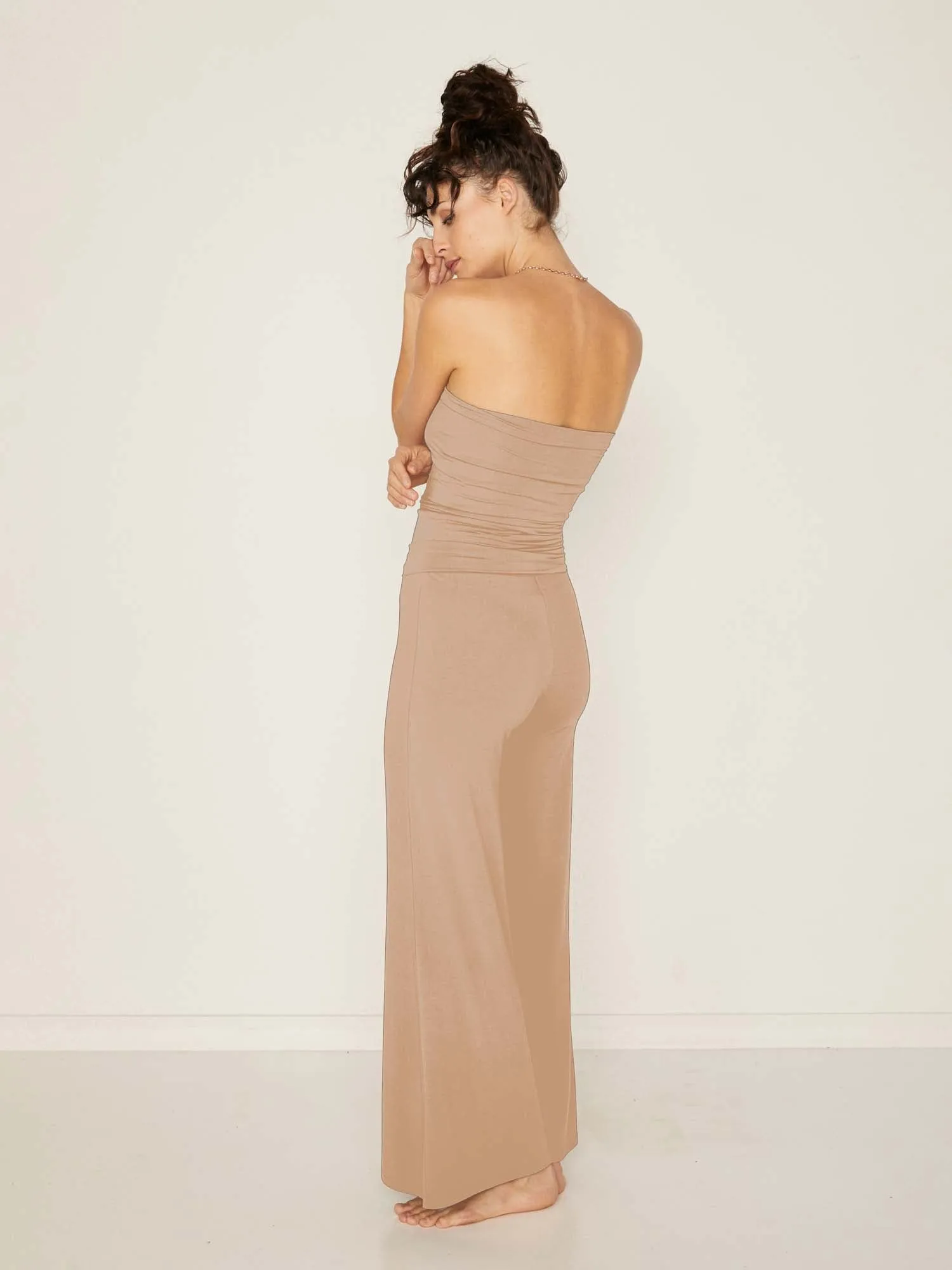 Bamboo Tube Top / Skirt - Caramel