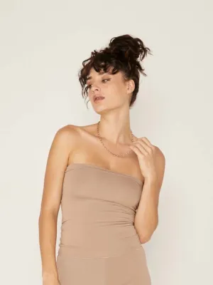 Bamboo Tube Top / Skirt - Caramel