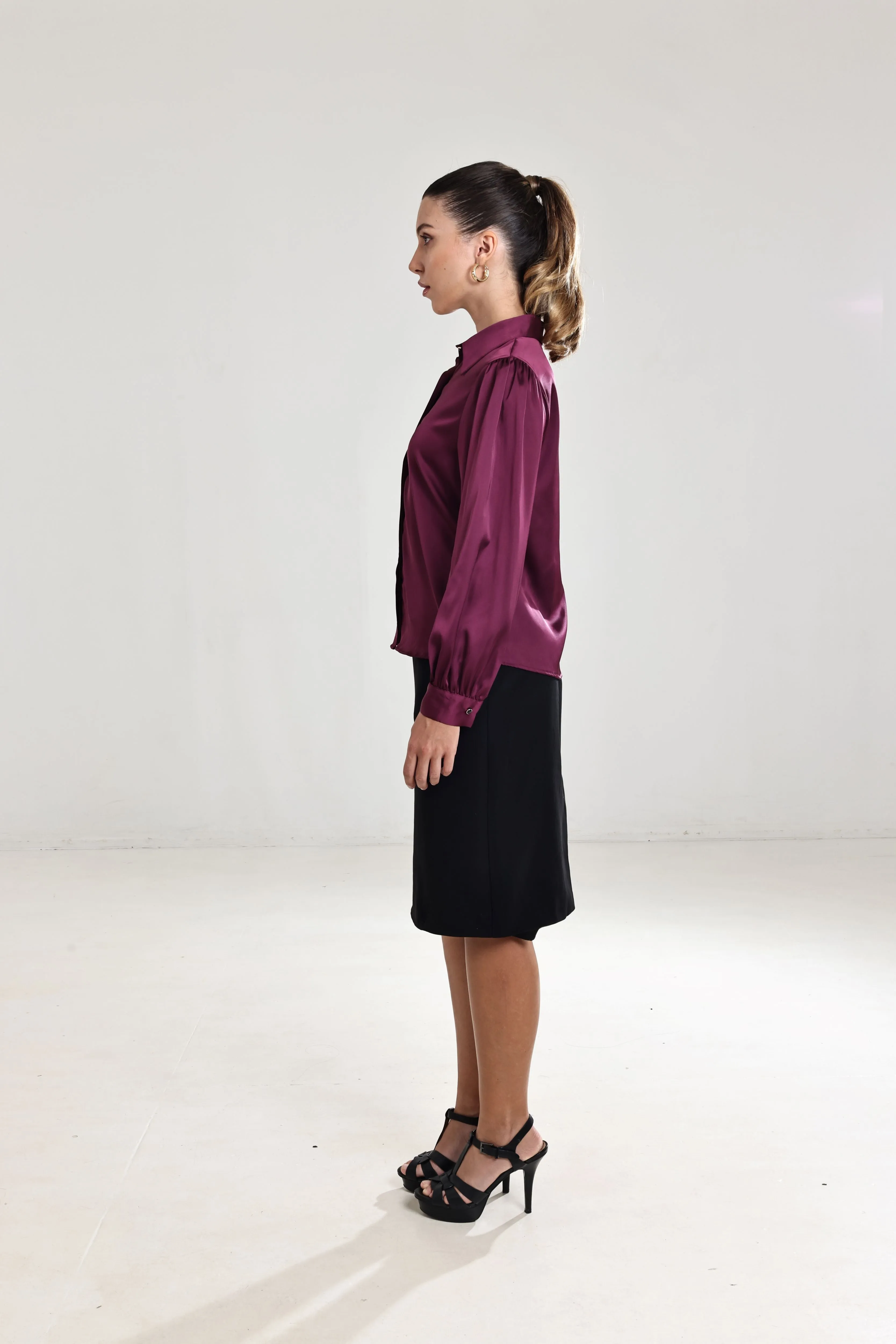 Basic Pencil skirt - Black