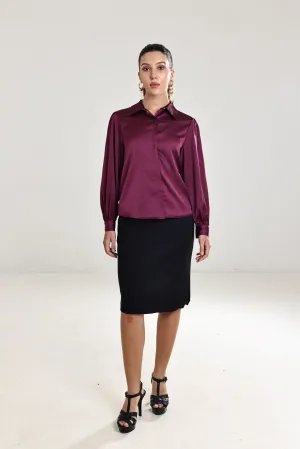 Basic Pencil skirt - Black