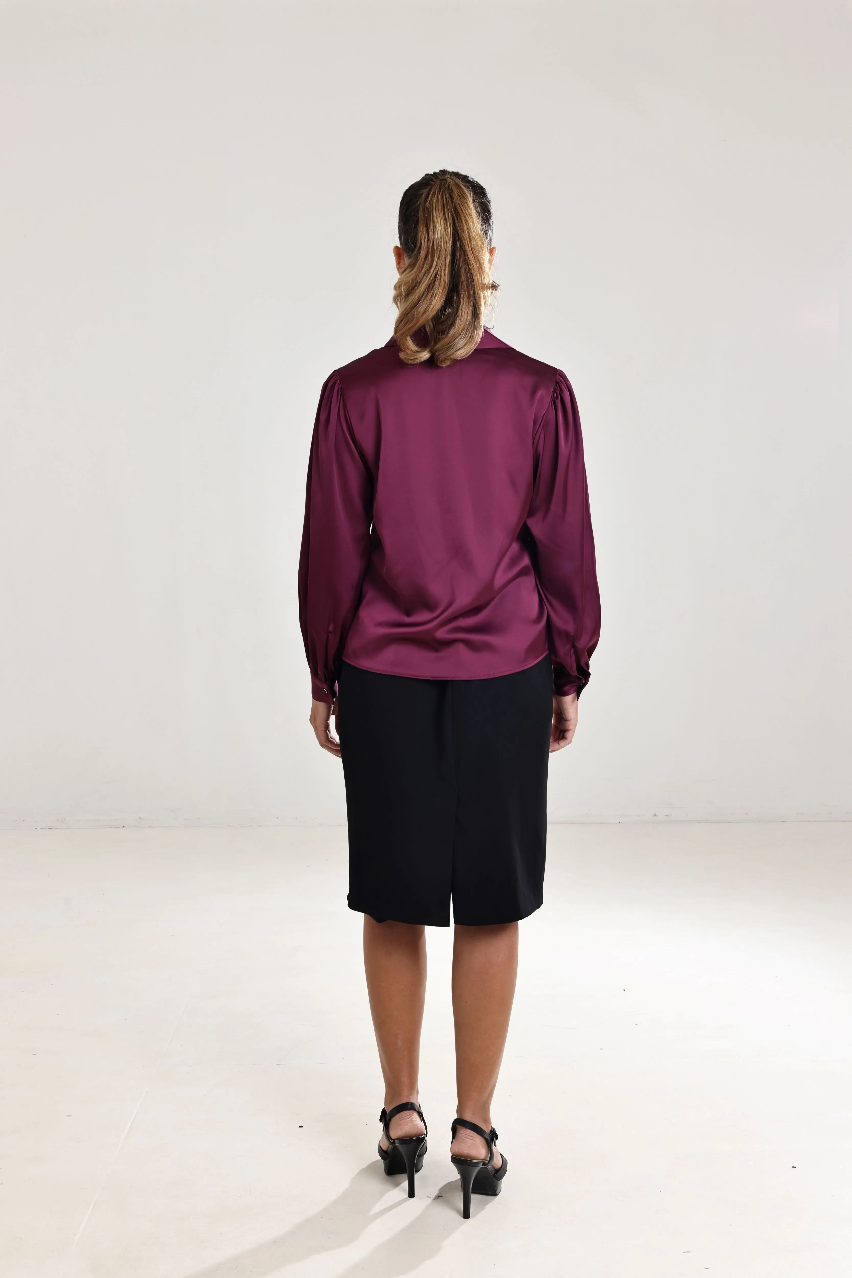 Basic Pencil skirt - Black