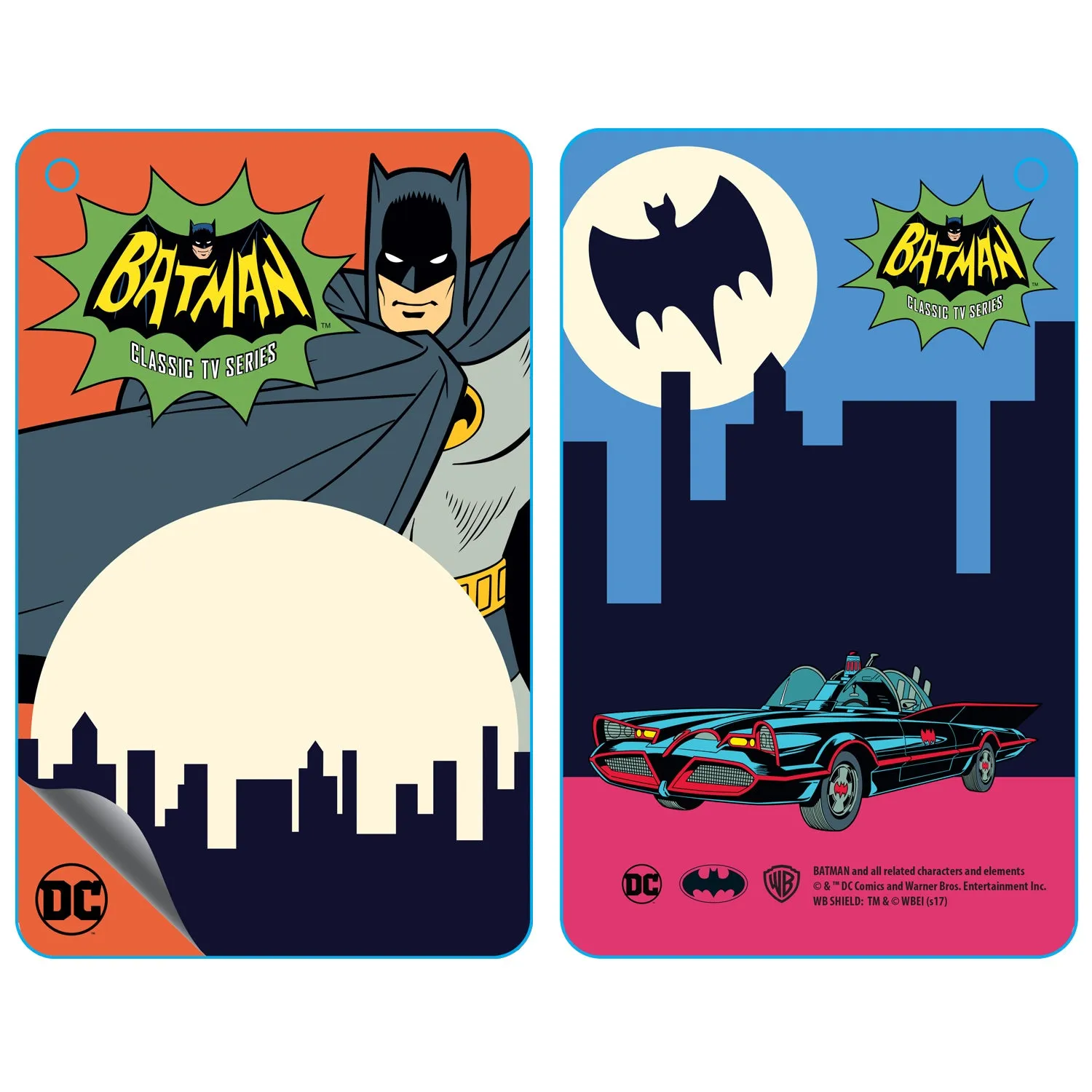 Batman 66 Robin POW Official Men's T-shirt (Black)