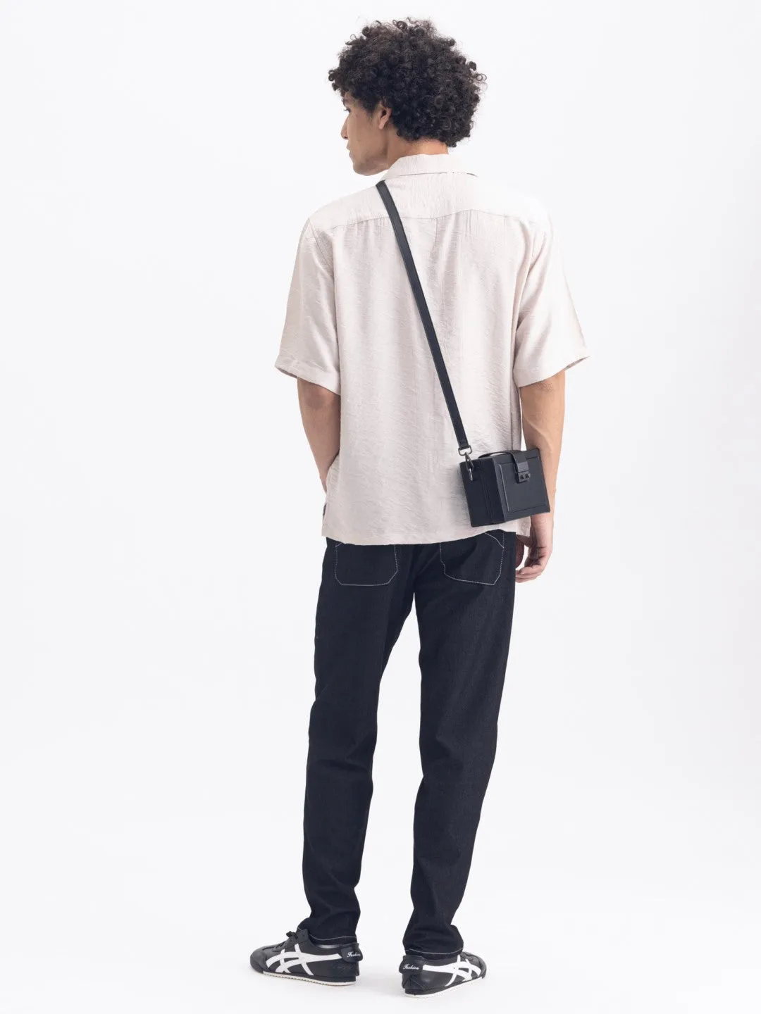 Beige Plain Resort Shirt