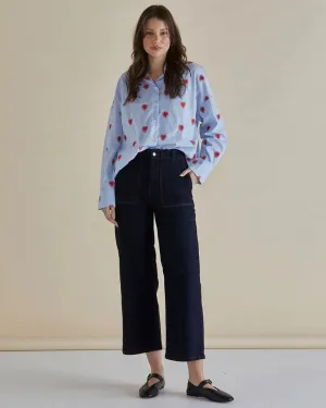 Betty Basics Easy Relax Jeans - Blue Smoke