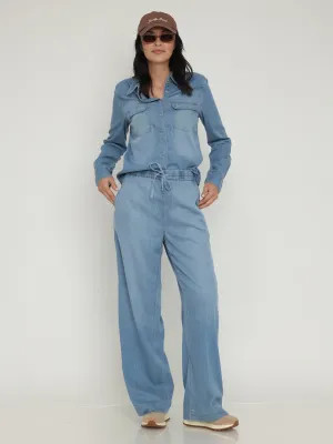 Bianca Light Blue Straight Denim