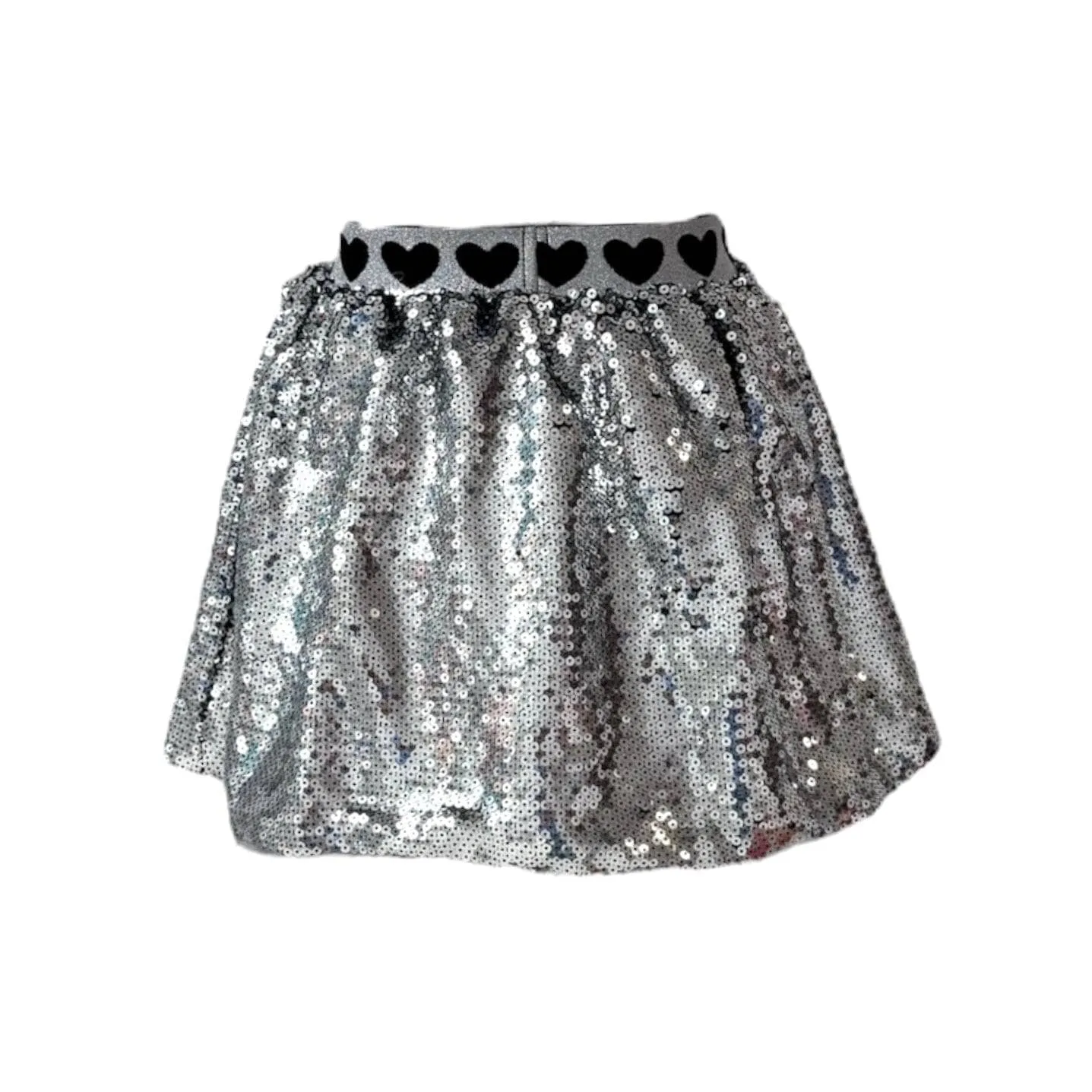 Big Bow Sequin Skirt