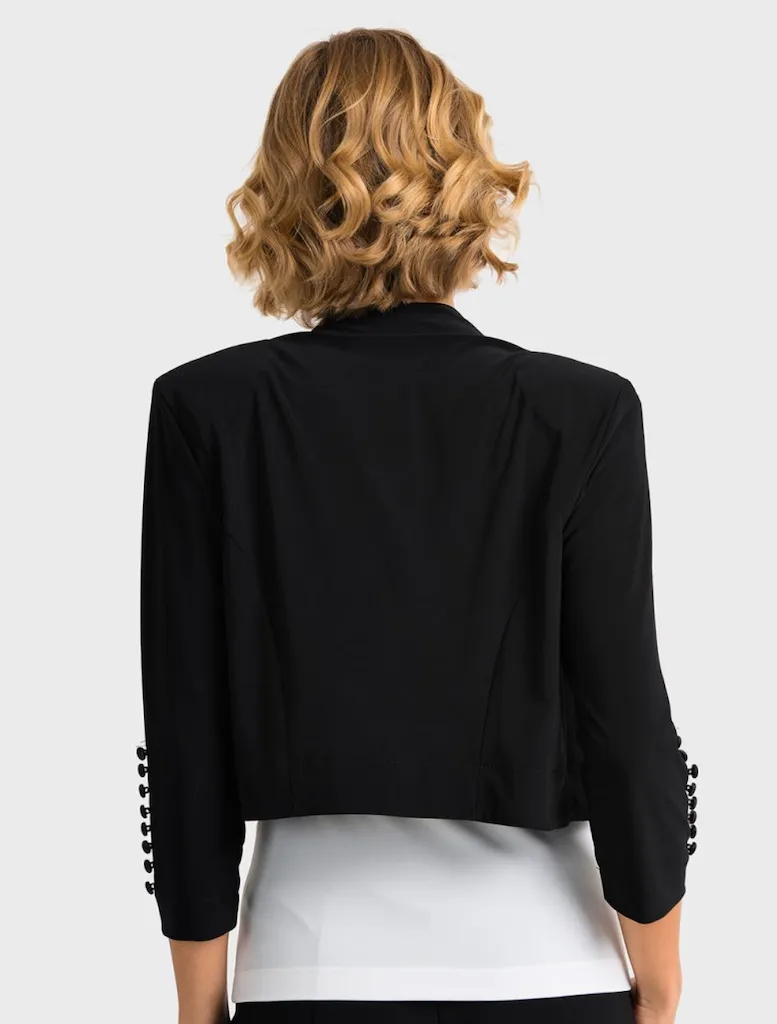 Black Cover Up/Bolero Style 32083J - Black