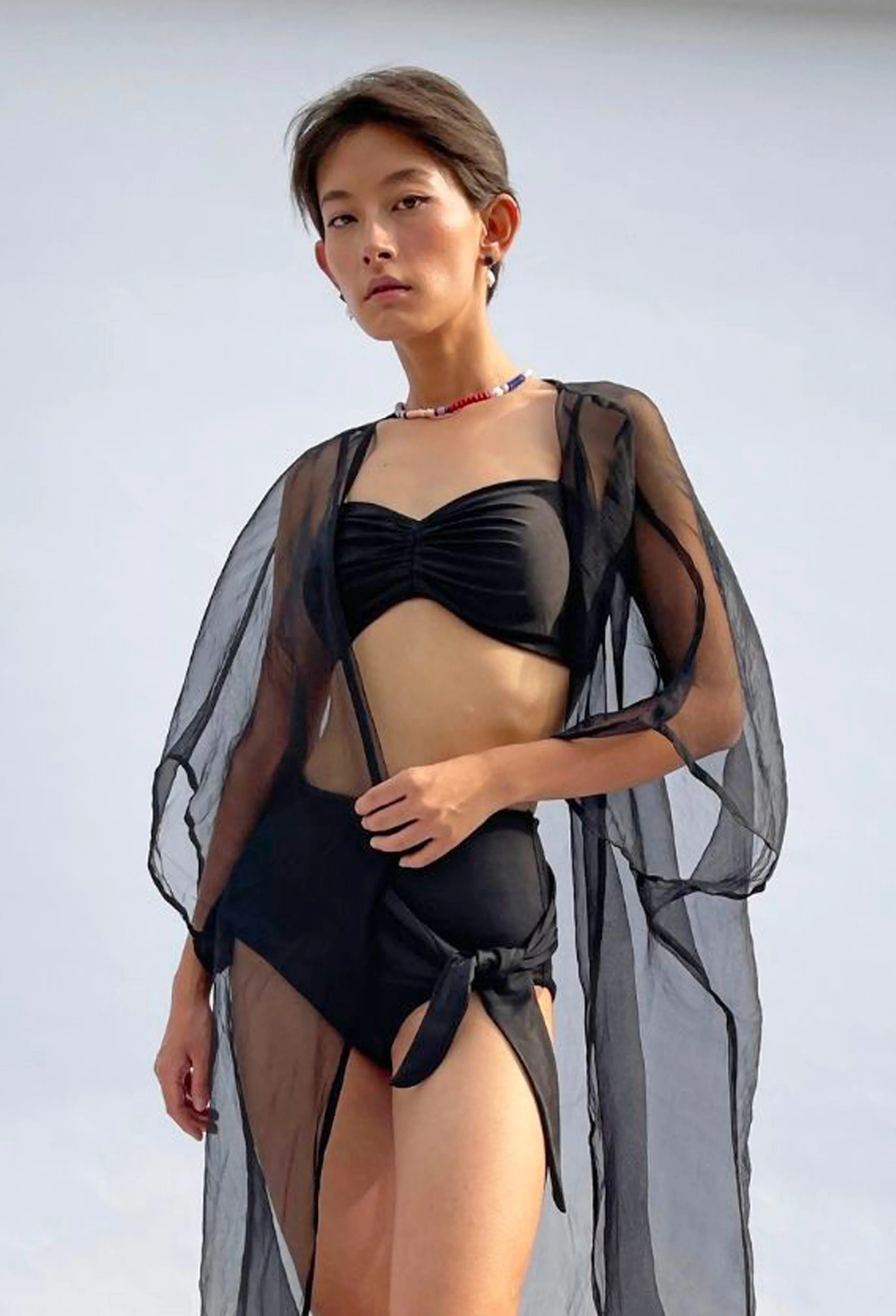 Black Set Sail Swim Set