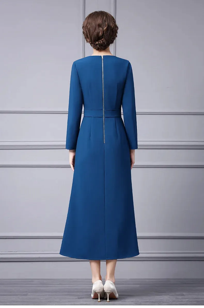 Blake Closed Waist long Sleeve Dress