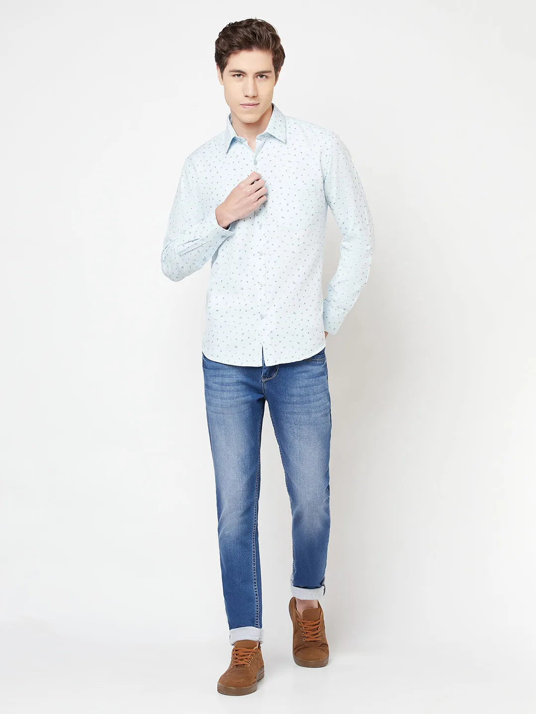 Blue Light Fade Jeans