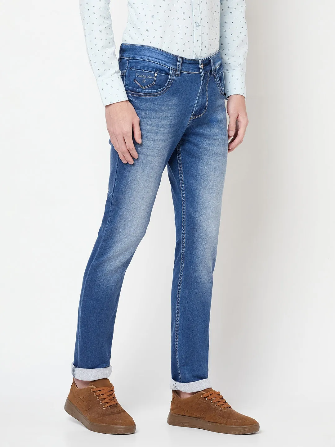 Blue Light Fade Jeans
